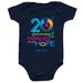 Families for HoPE 20th- Baby, a Navy Infant Onesie