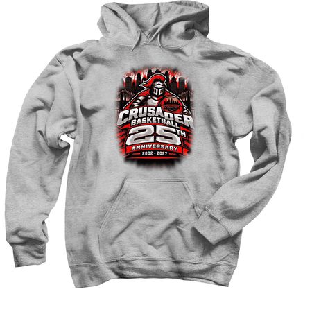 Crusader 25th Anniversary, a Sport Grey Pullover Hoodie