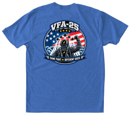 Fist 'em patriotic&nbsp;, a Vintage Royal Triblend Unisex Tee