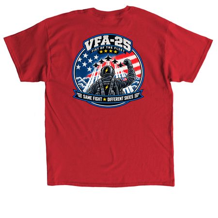 Fist 'em patriotic&nbsp;, a Red Classic Unisex Tee