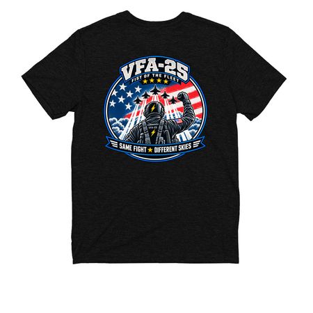Fist 'em patriotic&nbsp;, a Deep Black Allmade Youth Eco Triblend Tee