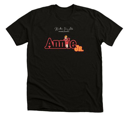 Annie Jr. - Stage Crew, a Solid Black Blend Premium Unisex Tee