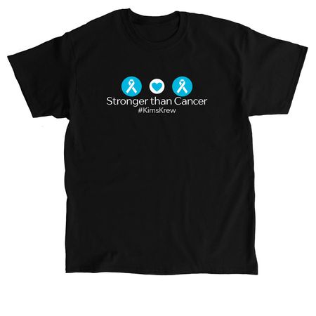 Stronger than Cancer, a Black Classic Unisex Tee