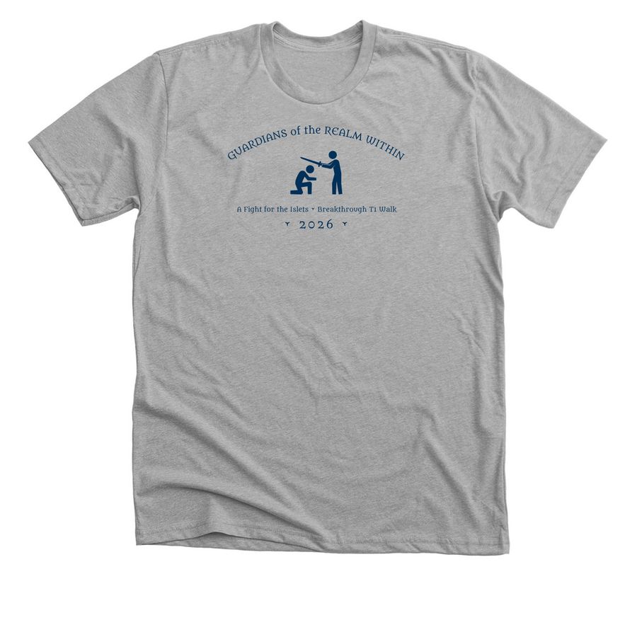 Islets of Langerhans, a Athletic Heather Premium Unisex Tee
