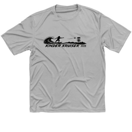 Kinder Kruiser 2026 DRI-Fit, a Silver Classic Performance Tee