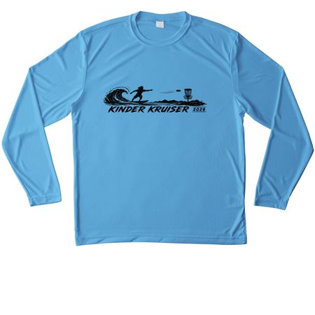Kinder Kruiser 2026 DRI-Fit, a Carolina Blue Unisex Performance Long Sleeve Tee