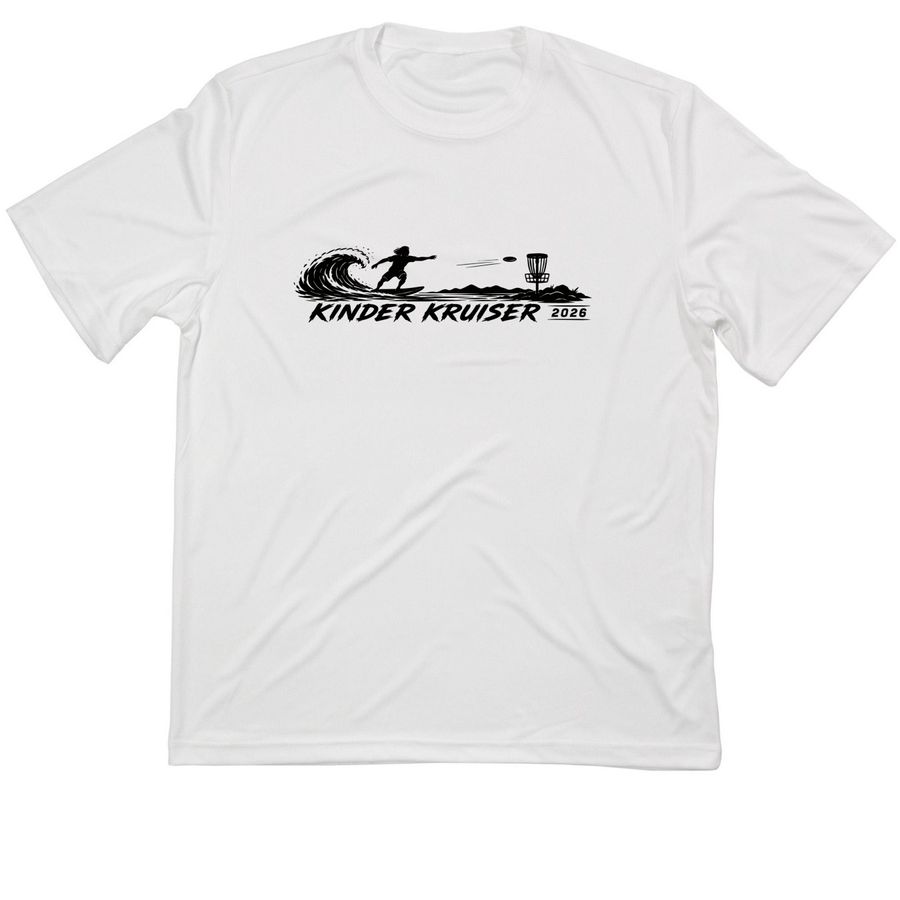 Kinder Kruiser 2026 DRI-Fit, a White Classic Performance Tee