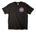 PCT - Color Drip, a Black Unisex Heavyweight Tee