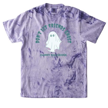 Don?t Let Friends Ghost&nbsp;, a Amethyst Comfort Colors Colorblast Tee