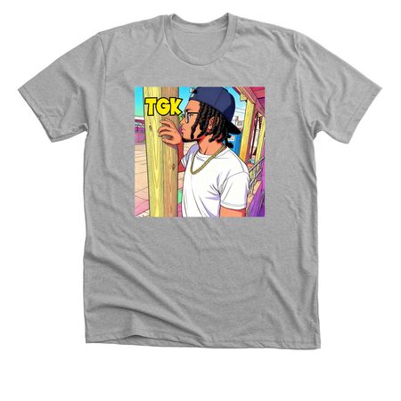 TGK, a Athletic Heather Premium Unisex Tee