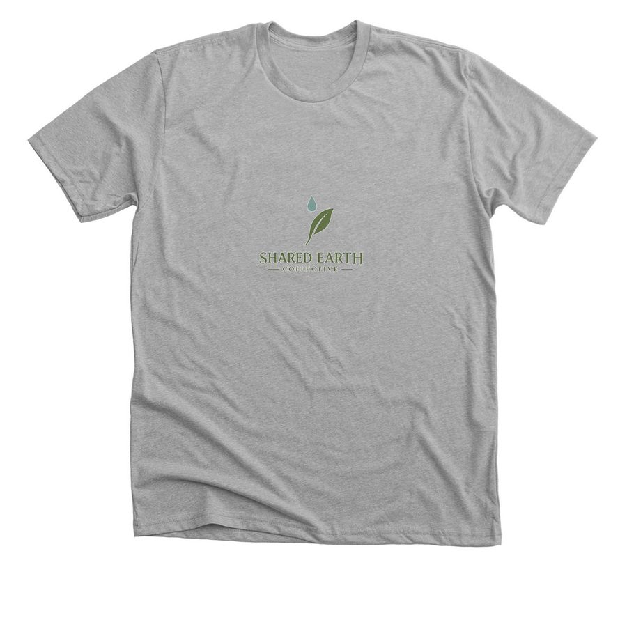 Shared Earth Community&nbsp;, a Athletic Heather Premium Unisex Tee
