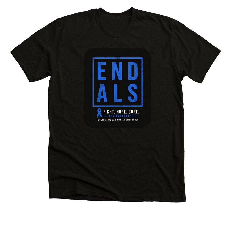 Walk for Meryll, a Solid Black Blend Premium Unisex Tee
