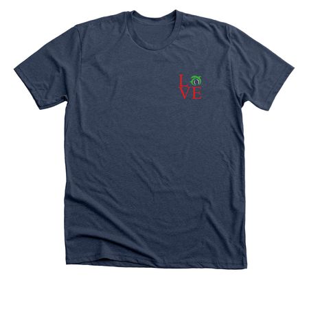 We LOVE Stratford Landing ES, a Heather Navy Premium Unisex Tee