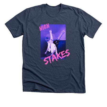 2.0 High Stakes 50th Tour Tee, a Heather Navy Premium Unisex Tee