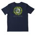 Hawai?i Pride for USNA Midshipmen & Alumni, a College Navy Nike Dri-FIT Jersey Blend Performance Tee (back-view)
