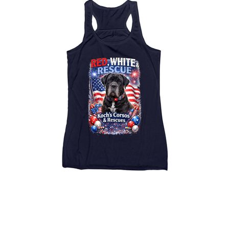 July 4th, a Navy Women's Racerback