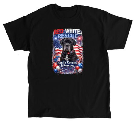 July 4th, a Black Classic Unisex Tee