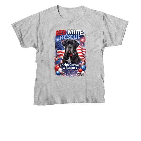 July 4th, a Sport Grey Youth Unisex Tee