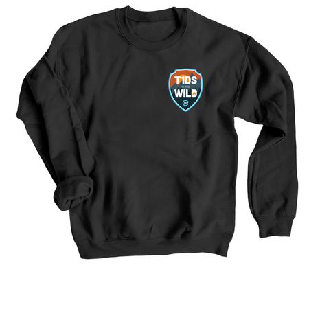 T1Ds in the Wild Shirt, a Black Crewneck Sweatshirt
