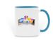 UUCS Fundraiser - Open To All Mugs, a Light Blue Two-Tone Ceramic Mug