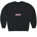 RDH, a Black Softstyle Crewneck Sweatshirt