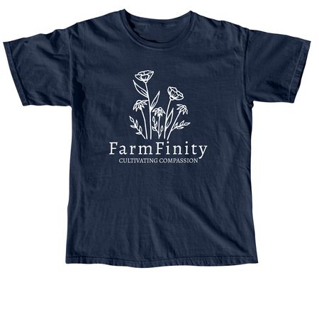 FarmFinity at Stone View Farm, a True Navy Comfort Colors Unisex Tee