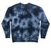 AATC Tie Dye, a Black Tie Dye Crewneck Sweatshirt (back-view)