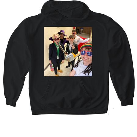 Dj Dare, a Black Gildan Softstyle Pullover Hoodie