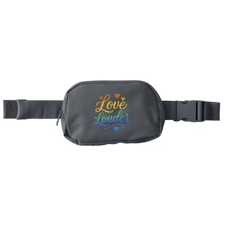 Fanny Pack, a Storm Grey Matte Hip Pack