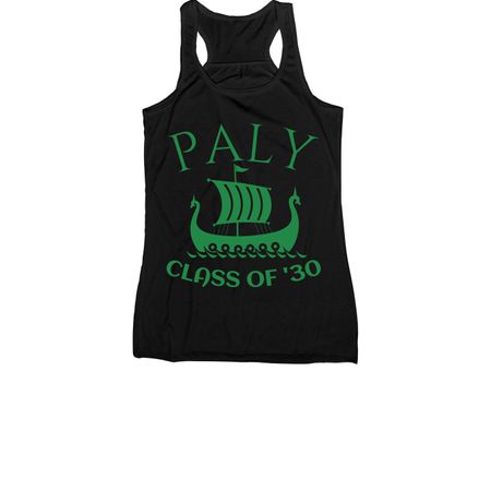 FRESHMEN PALY '30 Viking Swag, a Black Women's Racerback