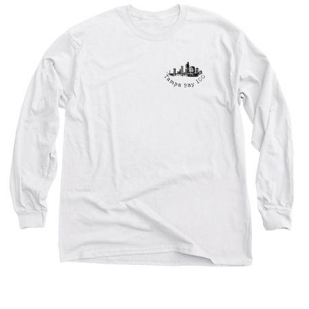 Tampa Bay 100, a White Classic Long Sleeve Tee