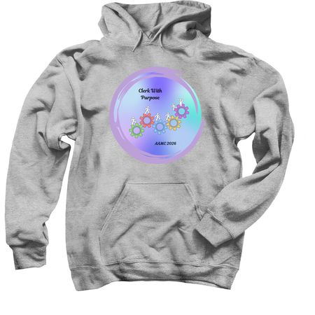 AAMC 2026 President's Logo Apparel, a Sport Grey Pullover Hoodie