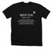 MSAN Mentor, a Solid Black Blend Premium Unisex Tee