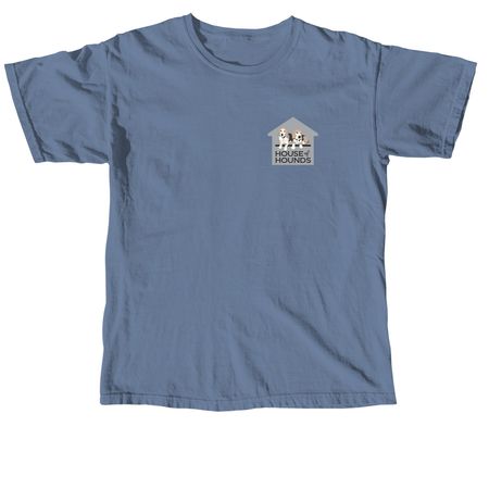 Rescue Foster Adopt, a Blue Jean Comfort Colors Unisex Tee