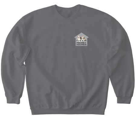 Rescue Foster Adopt, a Charcoal Softstyle Crewneck Sweatshirt