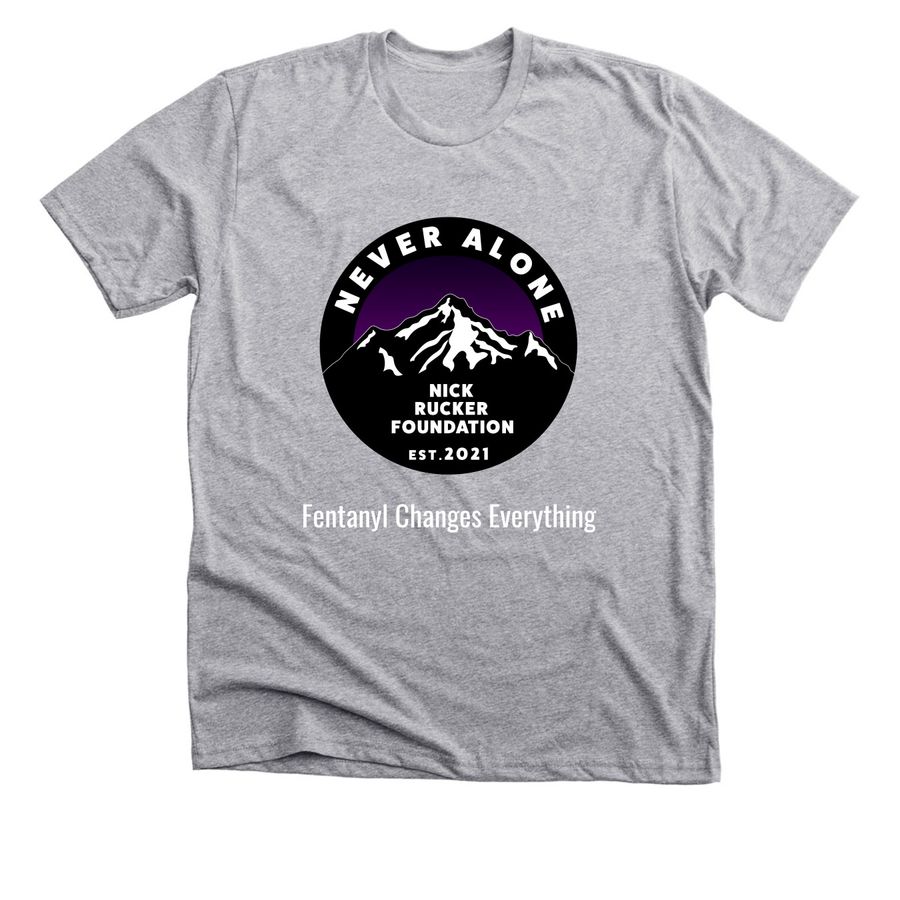 Fentanyl Changes Everything&nbsp;, a Athletic Heather Premium Unisex Tee