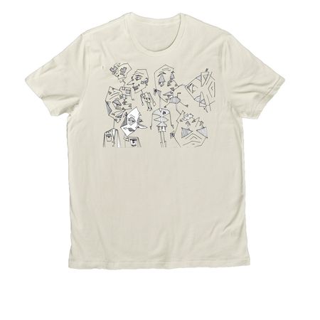 Guys Part 2, a White Sand Allmade Organic Cotton Unisex Tee