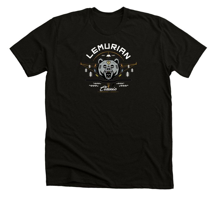 Lemurian Classic 2026, a Solid Black Blend Premium Unisex Tee