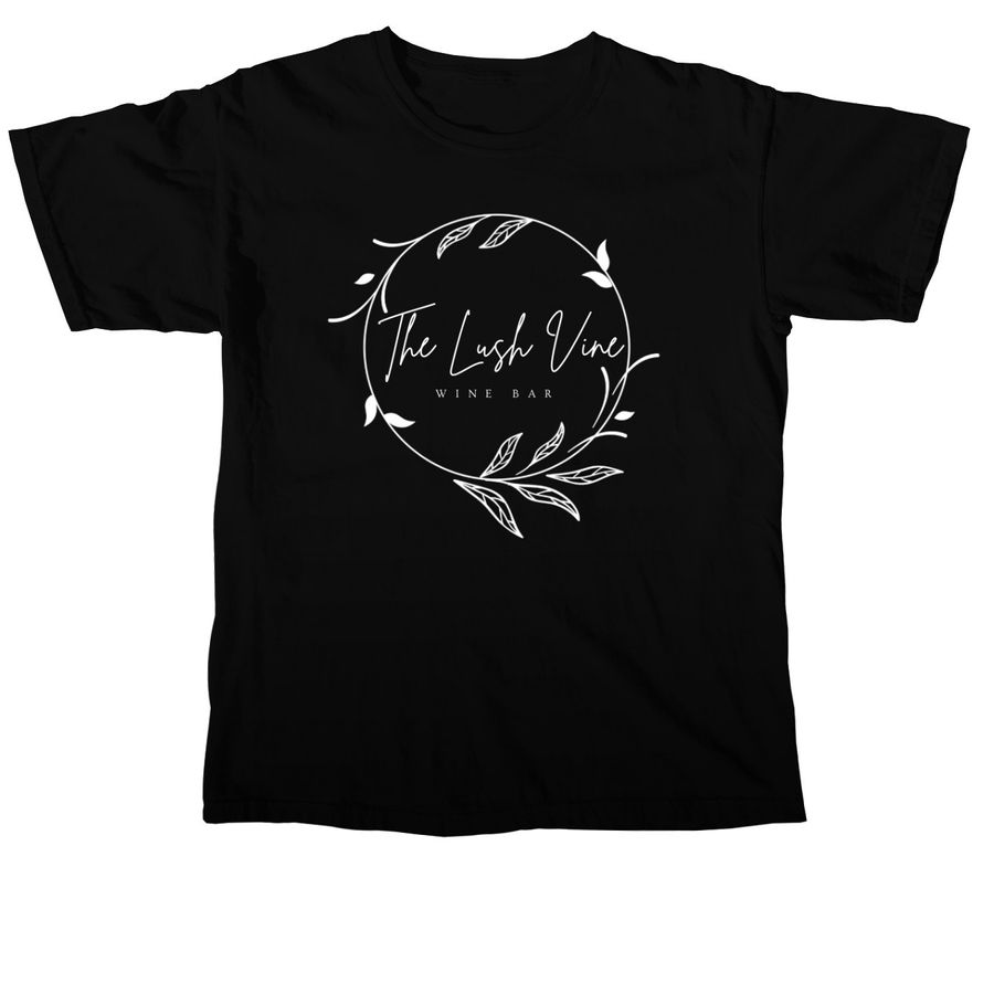 Lush Vine, a Black Comfort Colors Unisex Tee