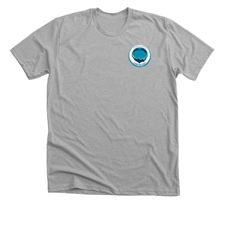 ISD 2026 (Pacific Ocean logo), a Athletic Heather Premium Unisex Tee