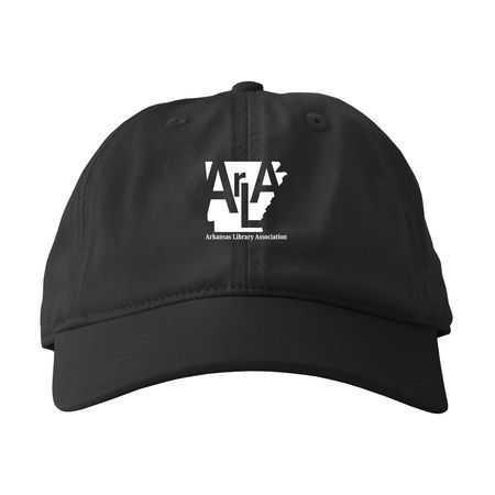 ArLA Hats, a Black Printed Eco Baseball Cap