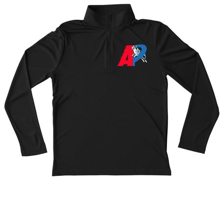 Active Gear, a Black Youth Performance Quarter Zip Pullover