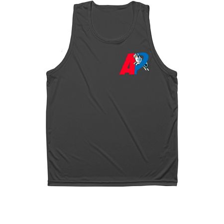 Active Gear, a Iron Grey Unisex Performance Tank