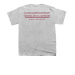 Be Kind to You Mind, a Sport Grey Youth Unisex Tee (back-view)
