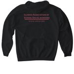 Be Kind to You Mind, a Black Gildan Softstyle Pullover Hoodie (back-view)