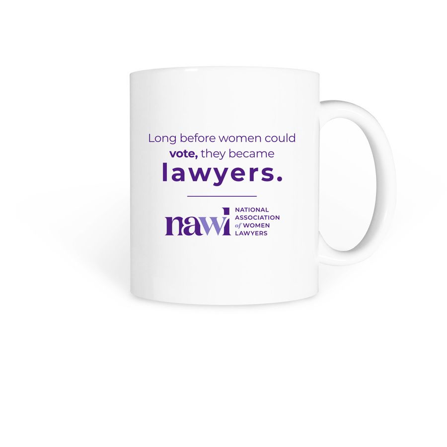 Long Before Women Could Vote Mug, a White Coffee Mug