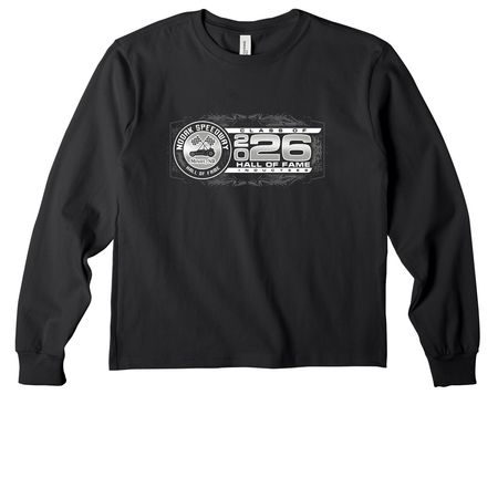 Class of 2026 Merch, a Vintage Black Youth Heavyweight Long Sleeve Tee