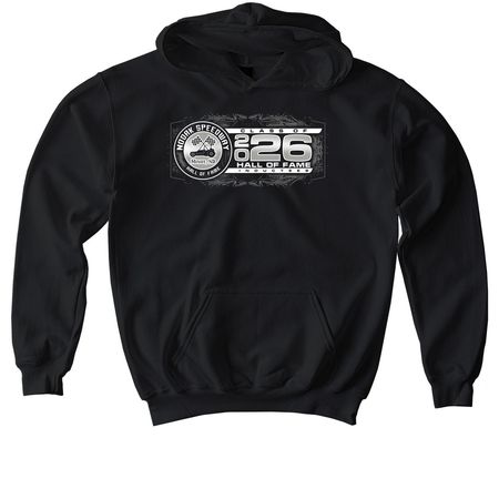 Class of 2026 Merch, a Black Softstyle Youth Pullover Hoodie