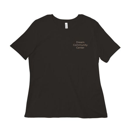 Dreams Loading, a Black Women?s Relaxed Cotton Tee