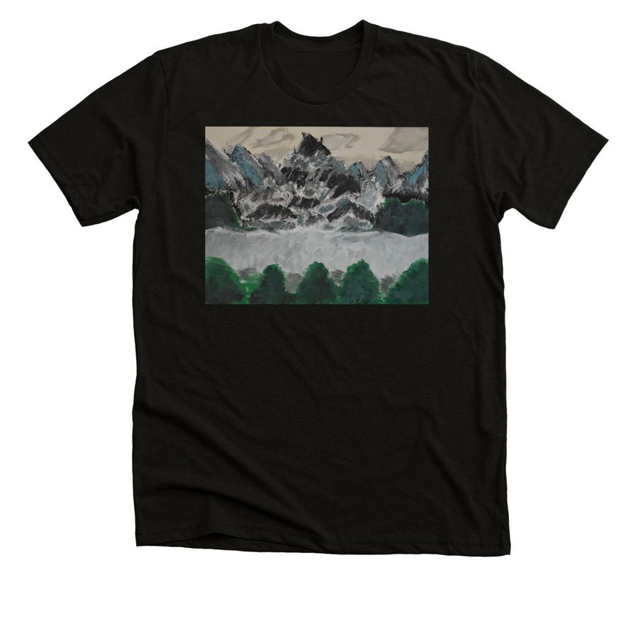 DREAMS IN MOTION, a Black Heather Premium Unisex Tee